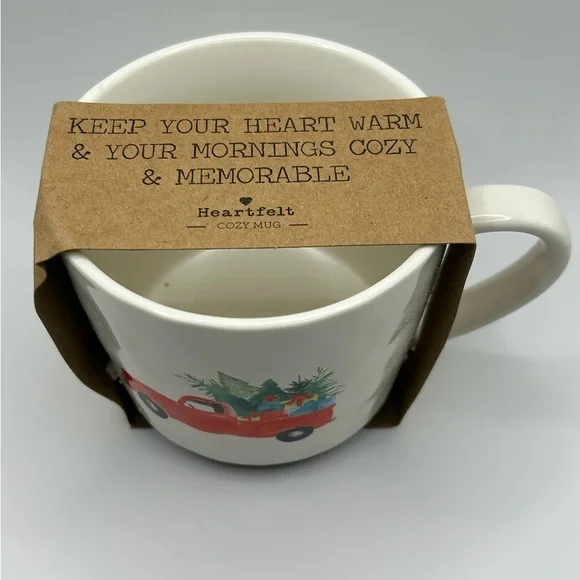 ☕️ NEW Mug - “Tis the Season” Festive Red Truck - Picture 2 of 3